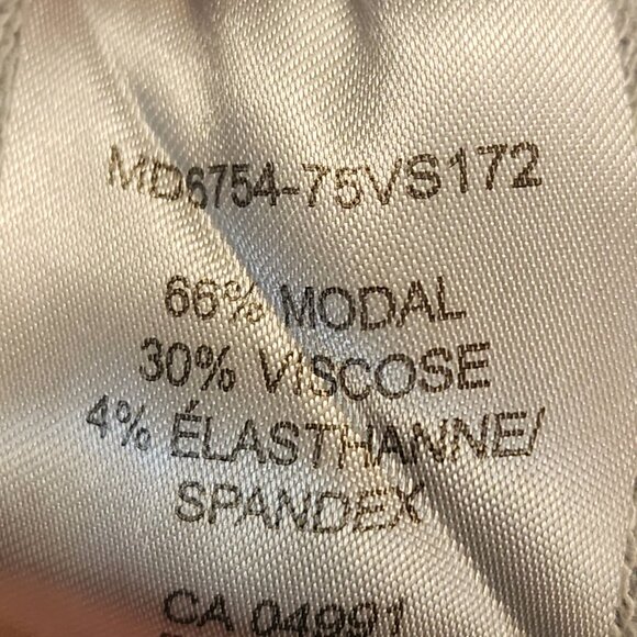 Fleur Bleue Blue Stripe Modal Stretch Round Neck Midi Shift Dress - Picture 4 of 4